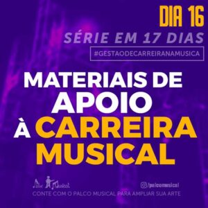 Materiais de apoio à carreira musical